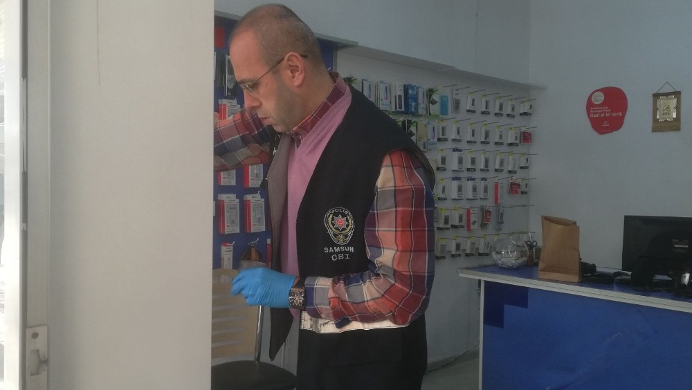 İş yerinden telefon hırsızlığı 