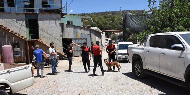 İş yerinin önünde kafatası bulundu