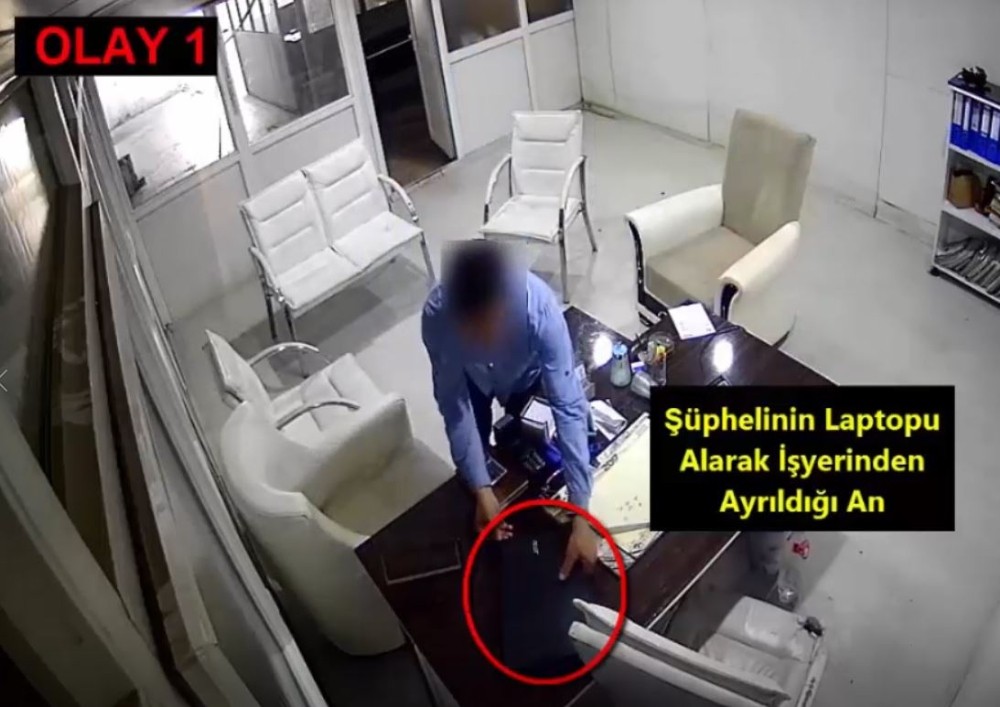 İş yerlerinden dizüstü bilgisayar çalan şüpheliler yakalandı 