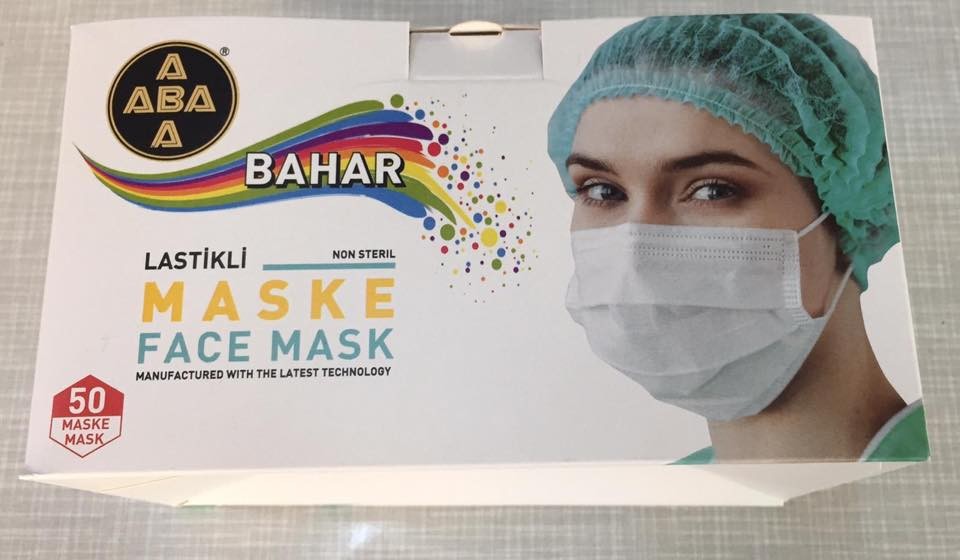 İşadamı, Cide Kaymakamlığına 10 bin adet maske desteği sağladı 