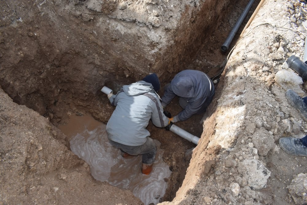 İscehisar Belediyesi içme suyu hat çalışmalarını hızlandırdı 