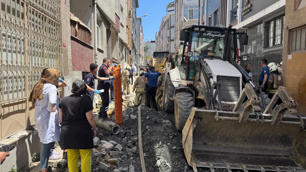 İşçi göçük altında kaldı! İstanbul'da feci olay
