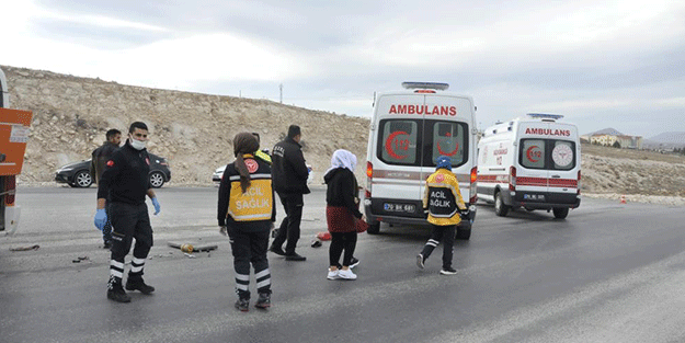 İşçi servisi ile yolcu minibüsü çarpıştı