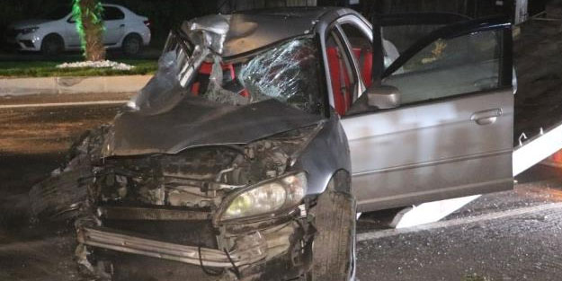 İşçi servisi kaza yaptı: 6 yaralı