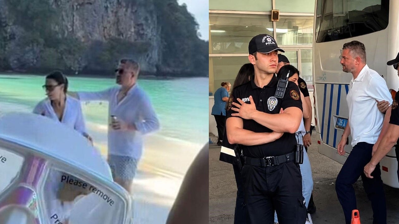 İşçiler belediye kapısında kendisi tatildeydi! Phuket'çi başkanın son görüntüsü ortaya çıktı