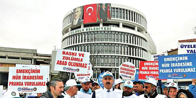 İşçiler eylemde, CHP’den ses yok!