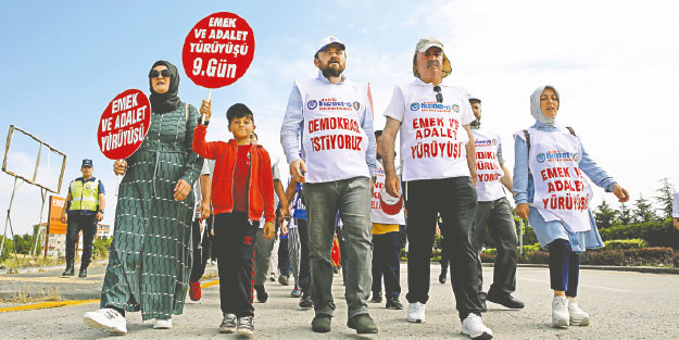 İşçilerin sesini dünya duydu CHP duymadı
