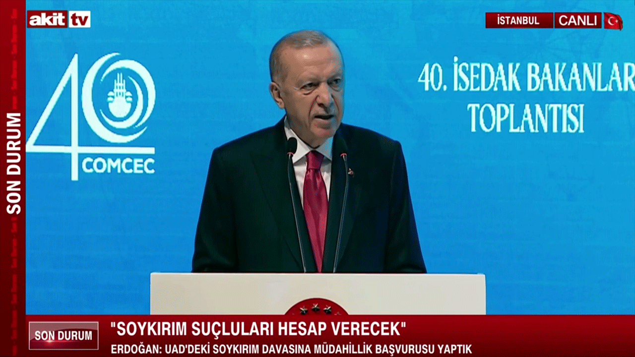 İSEDAK toplantısı! Cumhurbaşkanı Erdoğan'dan önemli açıklamalar