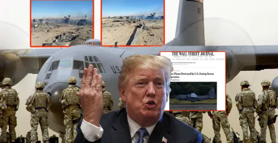 İsfahan'da ABD'ye ağır darbe: Dev nakliye uçakları un ufak oldu!