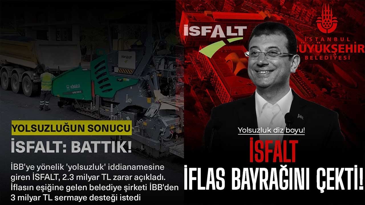 İSFALT’taki çöküşü gizlemek için Arnavutköy’e iftira: Özgür Özel’in asfalt iddiası belgelerle çürütüldü