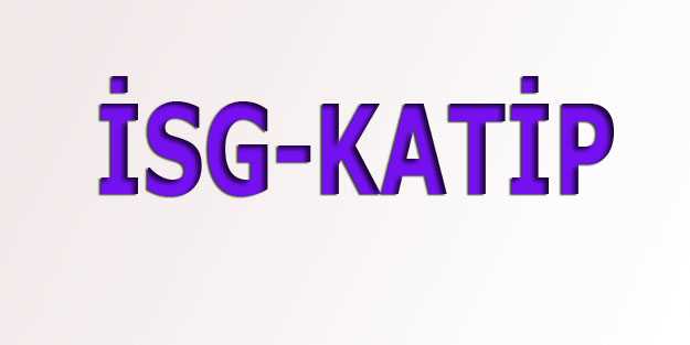 İSG-KATİP