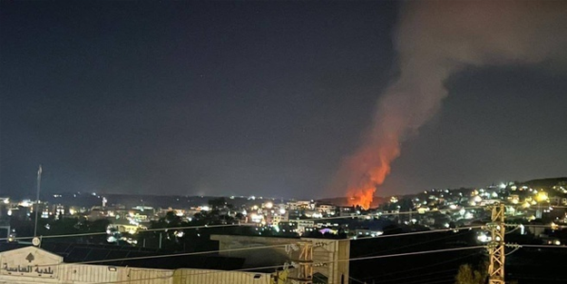 İşgal çetelerinden Lübnan'daki bazı kasabalara saldırı!