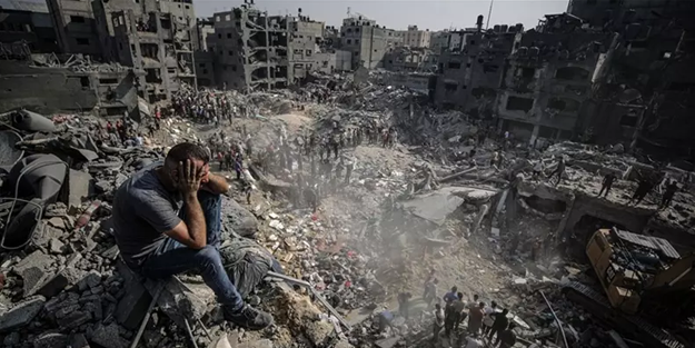 İşgal rejimi Zeytun'da bir evi bombaladı: 16 şehit!