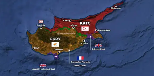 İşgalci İngiliz üssüne İHA şoku: Kıbrıs’ta sular ısınıyor!