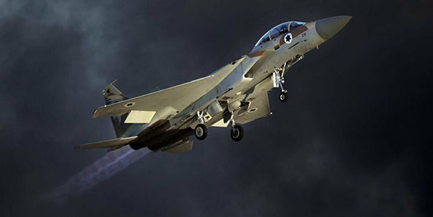 İşgalci İsrail Gazze'ye hava saldırısı düzenledi