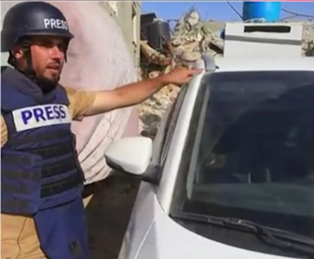 İşgalci İsrail TRT ekibini hedef aldı! Türk basınına silahlı saldırı