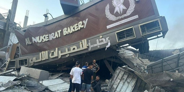 İşgalciler fırın vurdu!