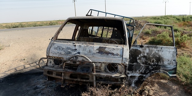 IŞİD arkasında enkaz bırakıyor