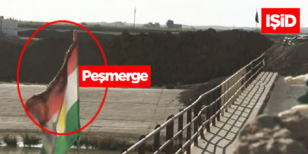 IŞİD ile Peşmerge arasında 47 metre kaldı