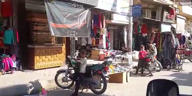 IŞİD o şehrin görüntülerini yayınladı