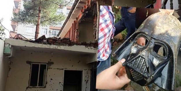 IŞİD'in hücre evlerinde çarpıcı maskeler