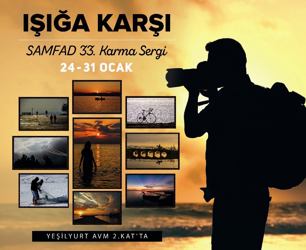 Işığa Karşı fotoğraf sergisi Samsunlularla buluşacak 