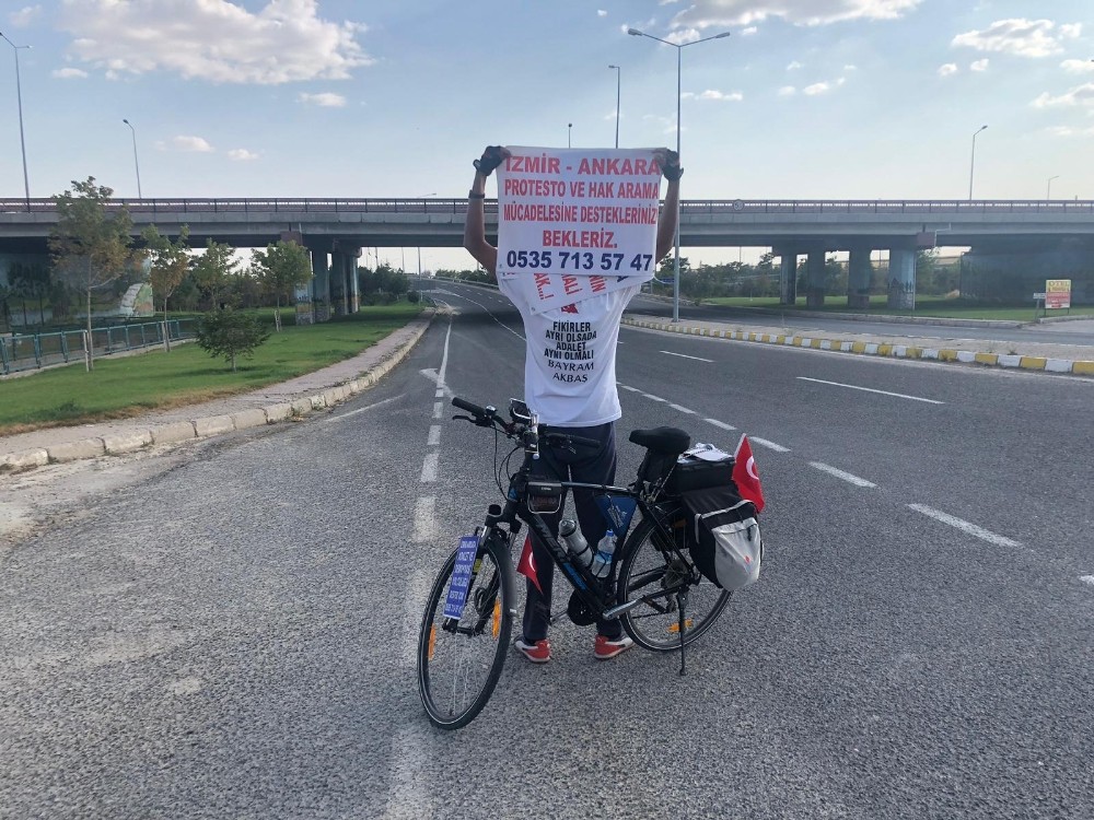 İşine geri dönmek için bisikleti ile 600 kilometre yol gidecek 