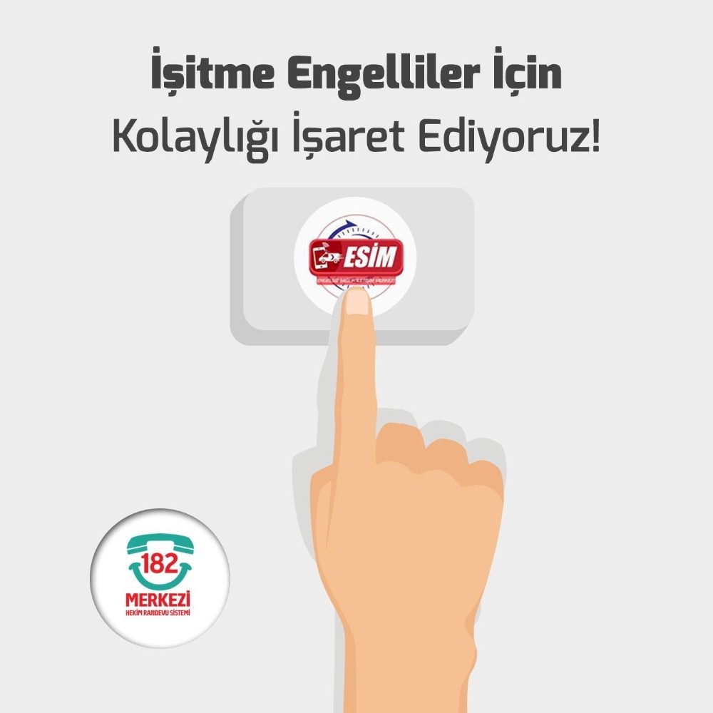 İşitme engelliler için MHRS’den yeni uygulama 