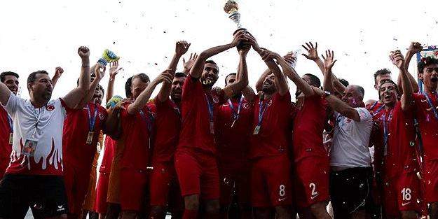 Dünya şampiyonu olduk!