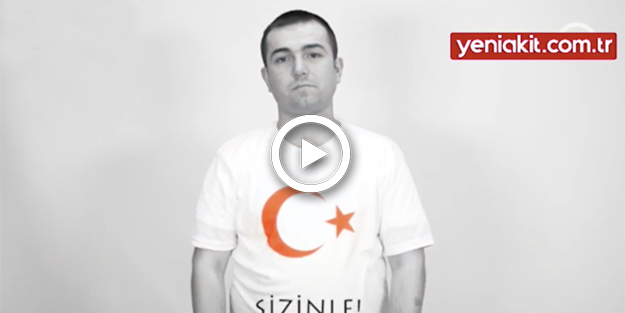 İşitme engellilerden Mehmetçik'e videolu destek