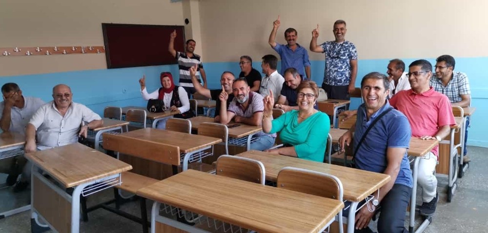 İskele YİBO mezunları yarım asır sonra buluştular 