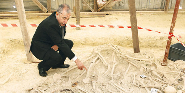 İskeletler yaşanan dehşeti gözler önüne seriyor! İstanbul'da 108 yıllık Şehitler Tepesi