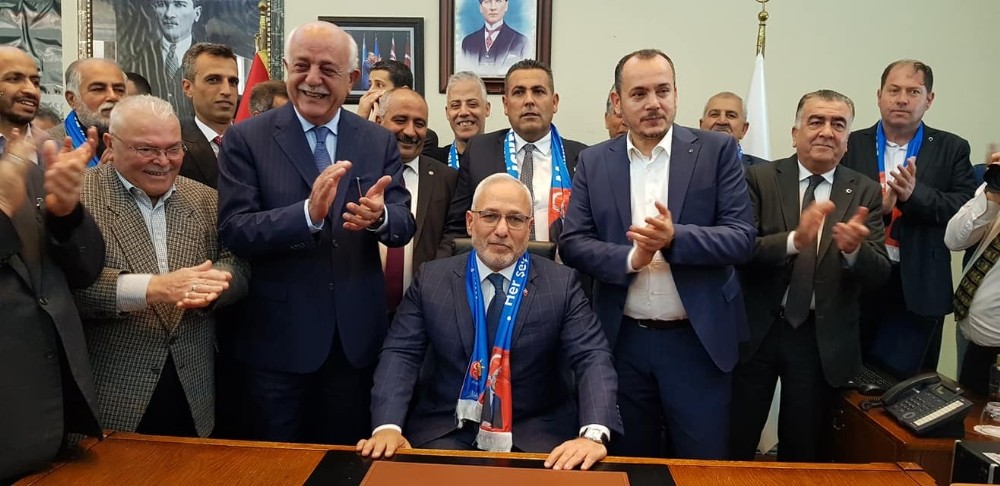 İskenderun Belediye Başkanı Fatih Tosyalı görevi devraldı 