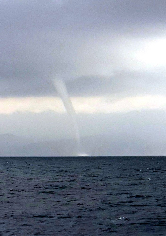 İskenderun Körfezi’nde çifte hortum 