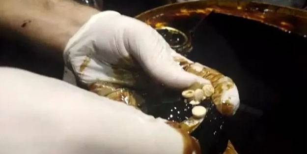 İskenderun Limanı'nda 200 kilogram uyuşturucu hap ele geçirildi