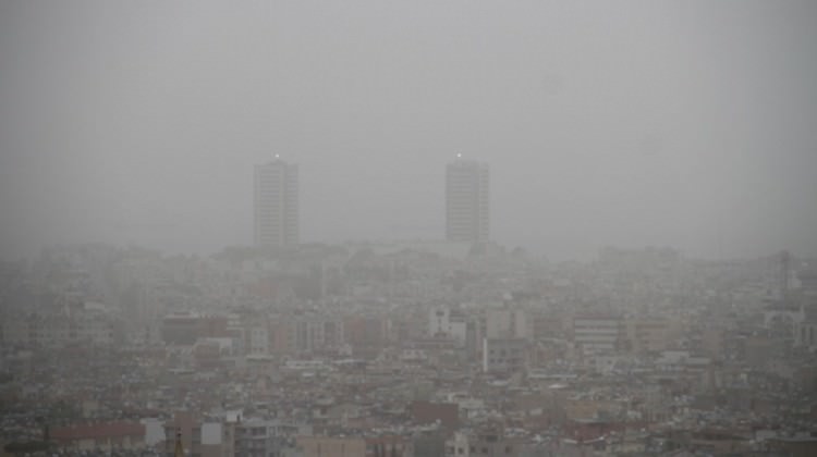 İskenderun toz bulutlarına teslim oldu