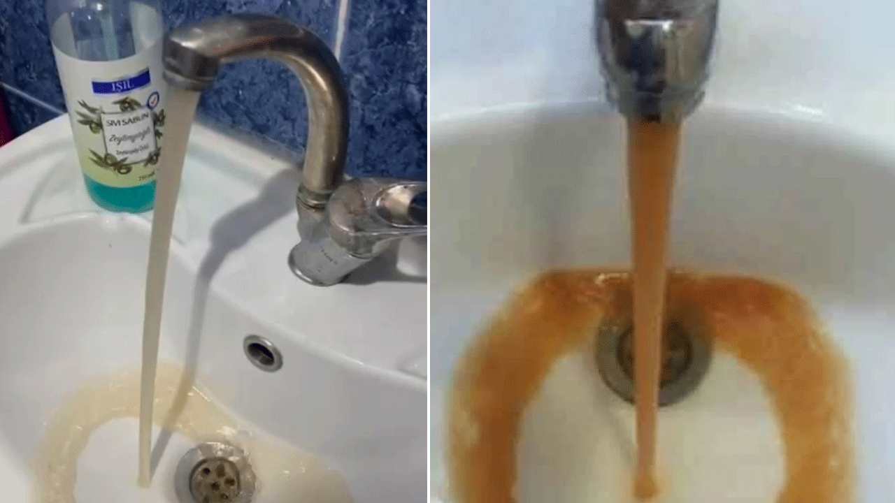 İSKİ İstanbullu ile dalga geçti: Musluklardan akan kirli su sağlığa zararlı değil!