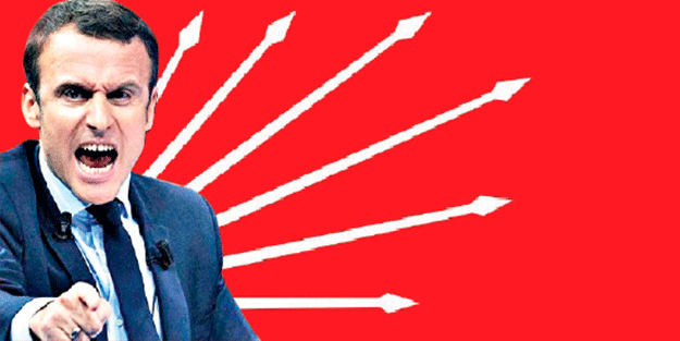 İslam düşmanı Macron CHP’nin izini takip ediyor