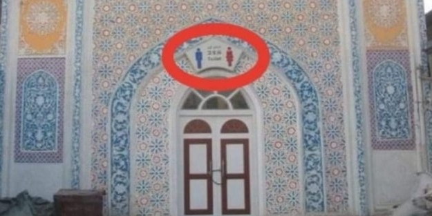 İslam düşmanı zalim Çin bunu da yaptı! Türk camisini bakın neye çevirdi!