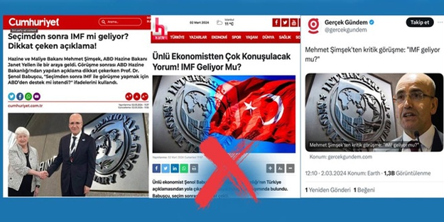 İşleri güçleri fitne! Bakan Şimşek'in IMF ile görüşmek istediği iddialarına yalanlama