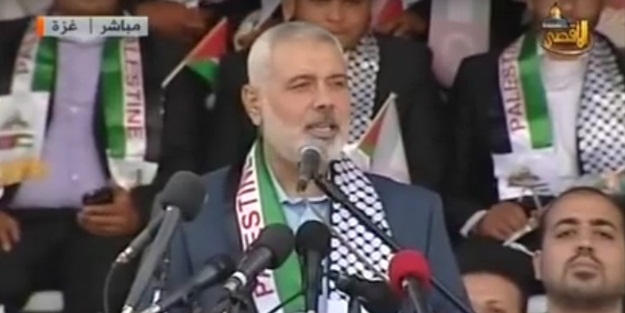 İsmail Haniye Türkçe konuştu - VIDEO