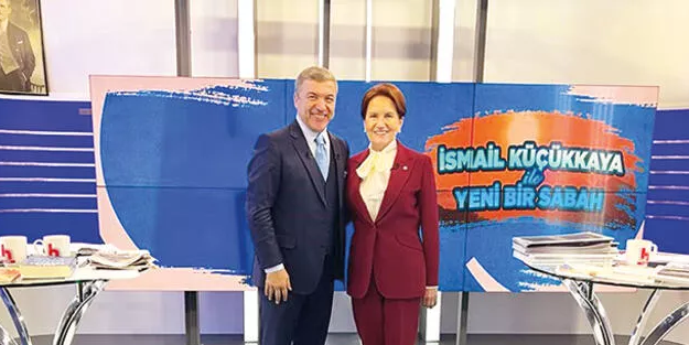 İsmail Küçükkaya canlı yayında Akşener'den izin almıştı! Ahmet Hakan fena köpürdü