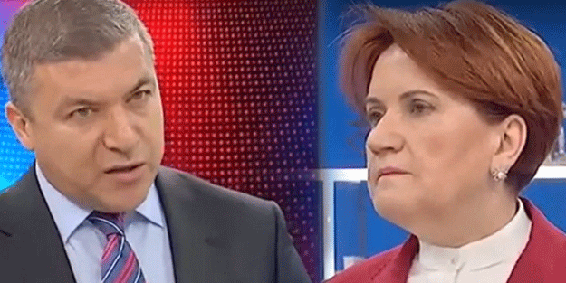 Küçükkaya sorduğu soruyla Akşener'i kilitledi! Canlı yayında zor anlar