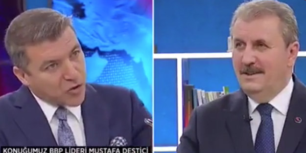 İsmail Küçükkaya’nın ‘Ayasofya’ sorusuna Mustafa Destici'den dikkat çeken cevap