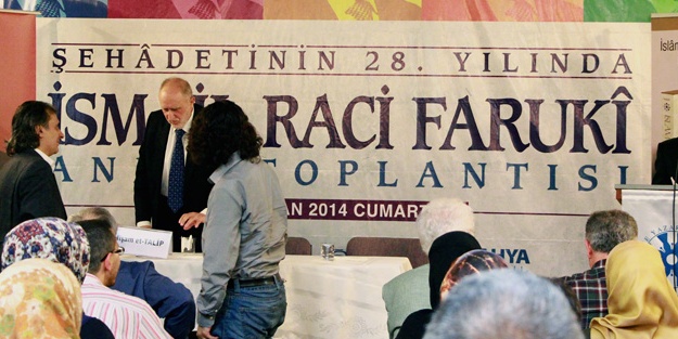 İsmail Raci Faruki'yi anma toplantısı yapıldı