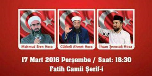 İsmailağa Camiası'ndan şehitler için dua programı!