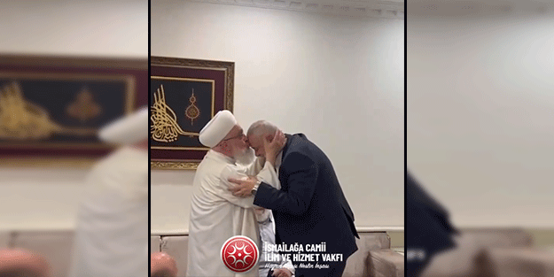 İsmailağa'yı ziyaret eden mücahid Haniye böyle karşılandı!