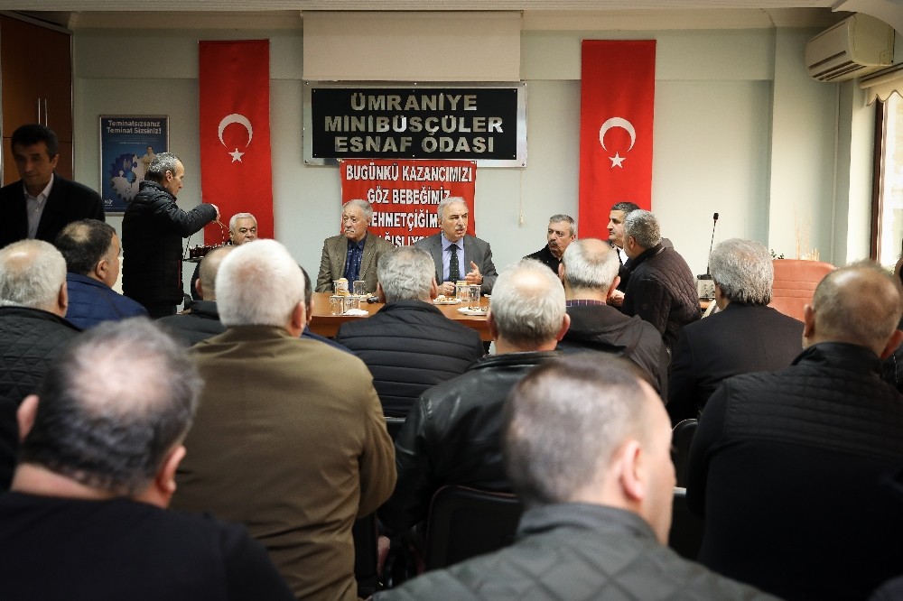 İsmet Yıldırım, meslek ve esnaf odalarını ziyaret etti