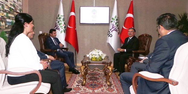 İsmet Yılmaz, Demirtaş'la görüştü