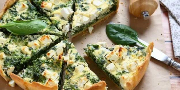 Ispanaklı kiş tarifi nasıl yapılır? Sağlıklı ıspanaklı kiş